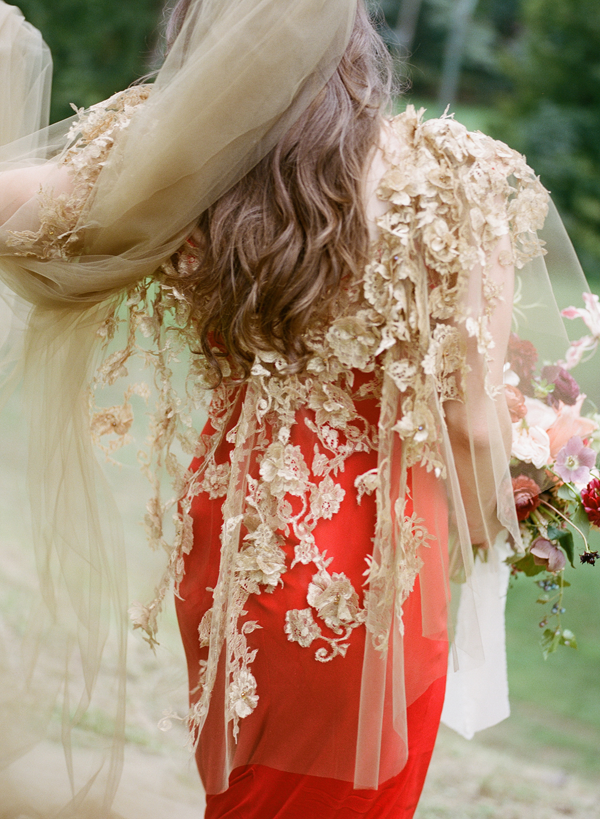 cheryl-taylor-red-wedding-dress-gold-detail