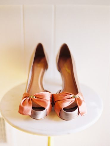 Coral Wedding Shoes Pink Heels
