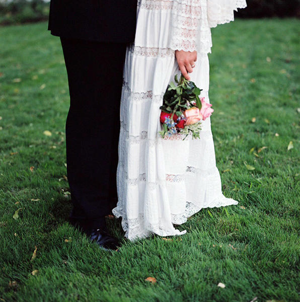 cotton wedding dress