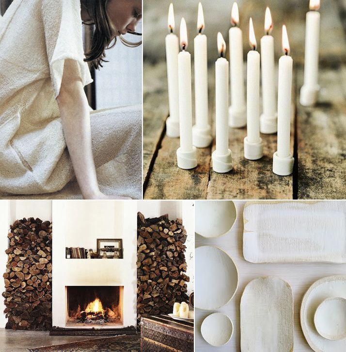 Cozy Winter Modern White Brown Wedding Ideas