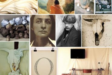 desert wedding inspiration board