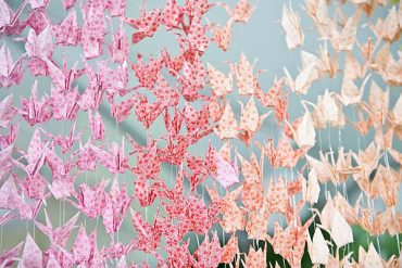 Diy Wedding Paper Cranes