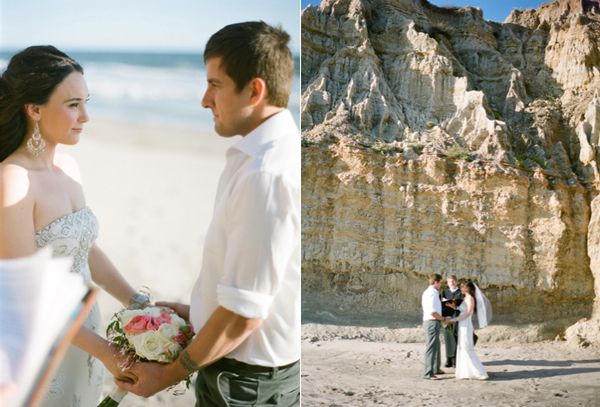 elopement-ceremony-beach-cliffs