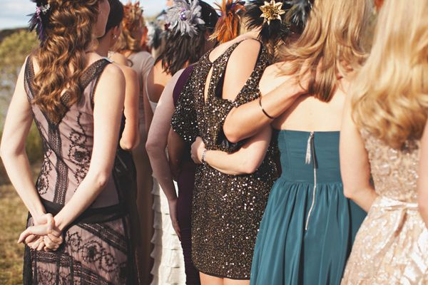 glitter-bridesmaid-dresses