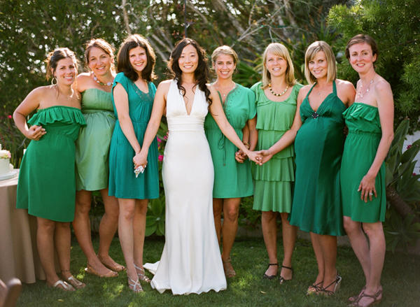 Green Bridesmaid Dress Ideas