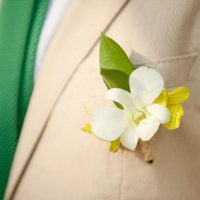 Green Wedding Tie