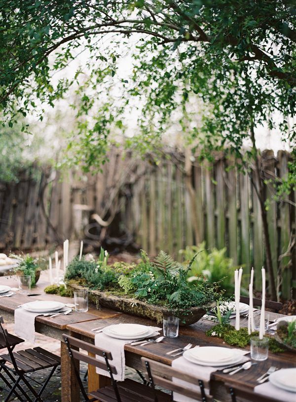 head-table-organic-rustic-simple-green-white-wedding-reception