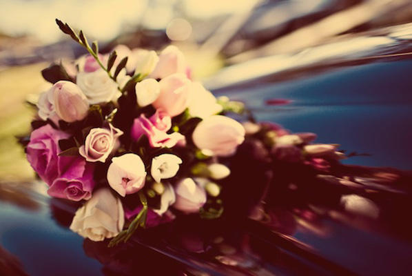 Pink Rose Wedding Bouquet