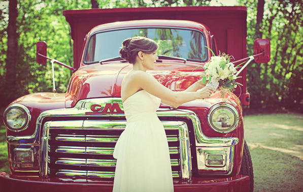red-wedding-dump-truck