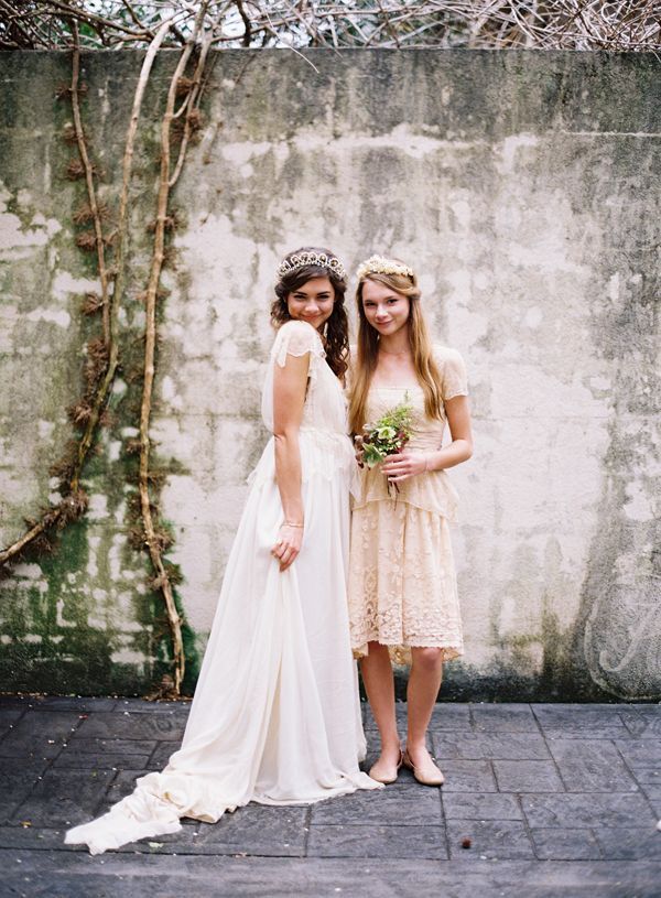 sisters-lace-peplums-vintage-tiaras-bride-bridesmaid-maid-of-honor-custom-dresses-ivory-nude-almond