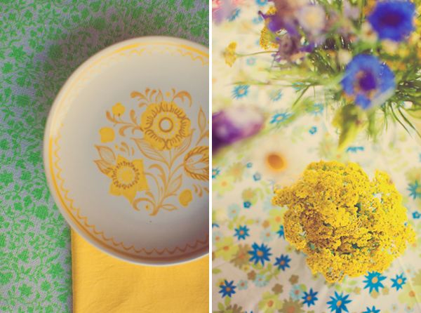 Yellow And Green Wedding Ideas