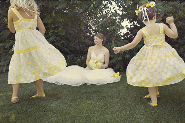 yellow-flower-girl-dresses