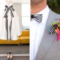 bow wedding dress