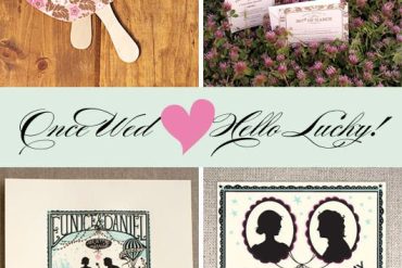 hello lucky wedding invitations