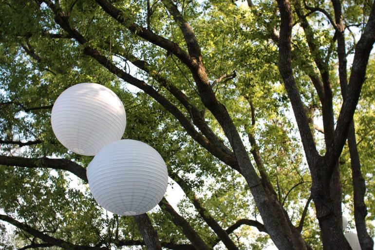 wedding paper lanterns
