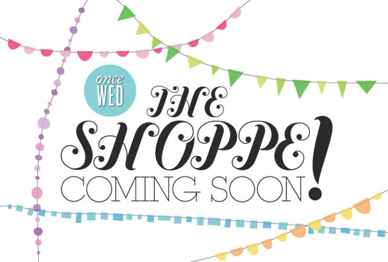 once wed the shoppe