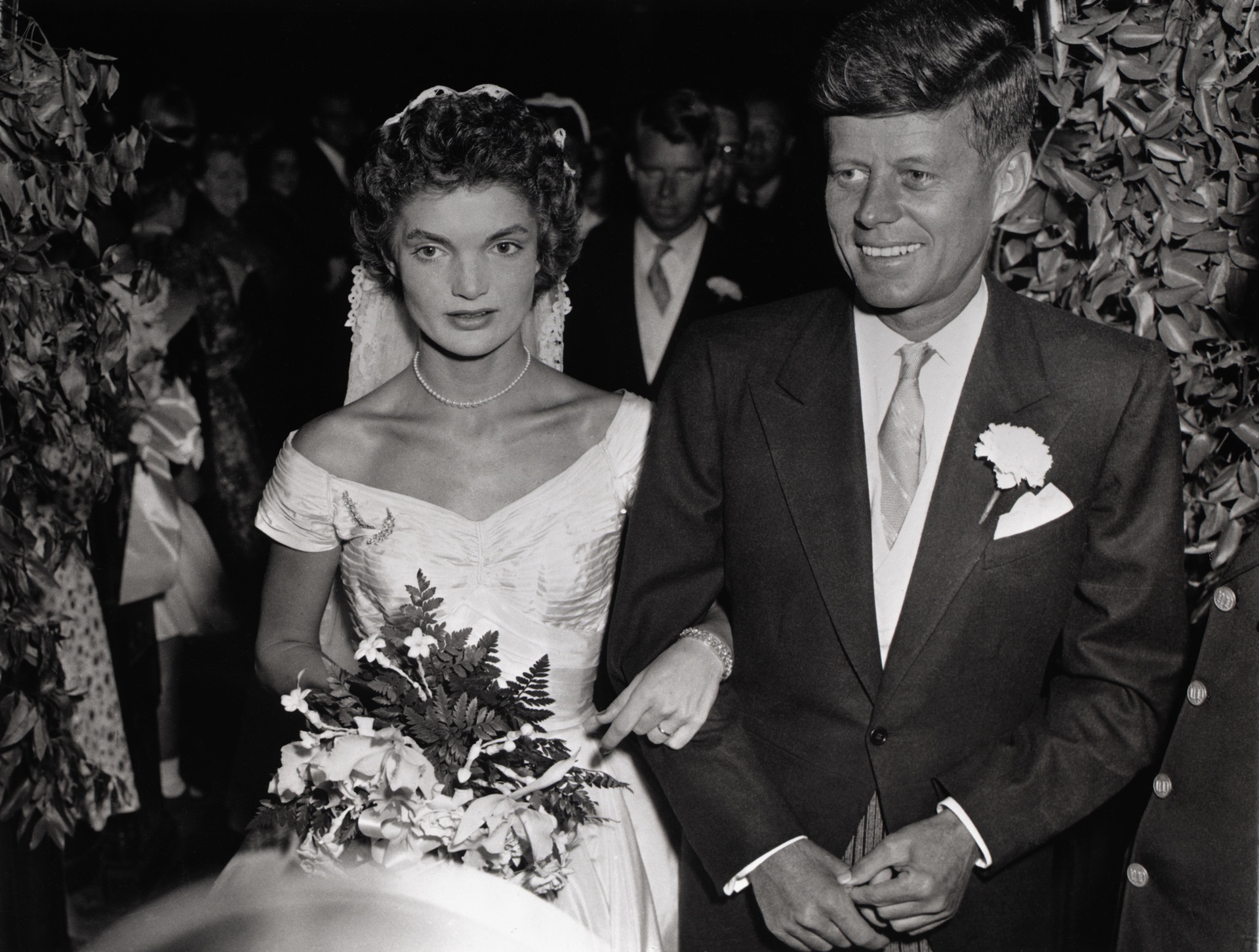 Jacqueline Kennedy's wedding dress