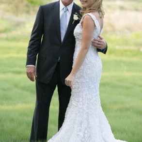 Jenna Bush on her wedding day