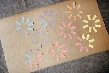 diy wedding seating chart