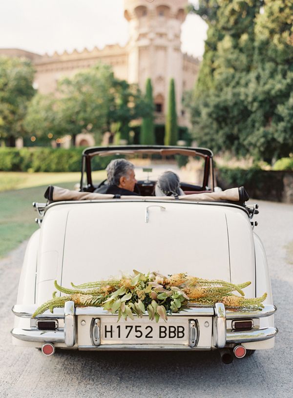 classic-white-ivory-convertable-car-wedding-garland-flowers-european