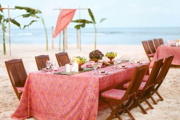 Bali Rehearsal Beach Dinner