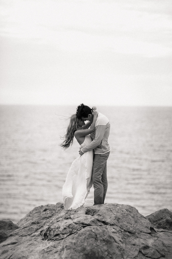 black-and-white-engagement-session