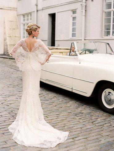 Bride And Groom Bentley Elie Saab