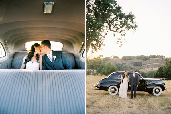 bride-groom-car-kiss-vineyard