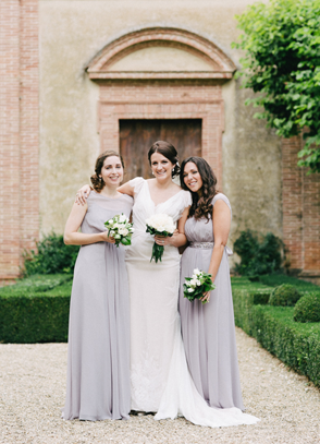 bridesmaids-italy-grey-bridesmaids-dresses