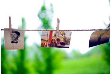wedding clotheslines