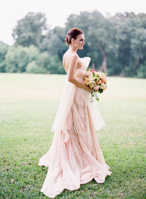 chiffon-pink-wedding-dresses