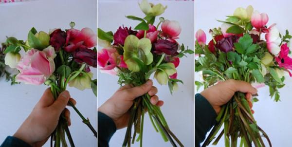 DIY wedding bouquet instructions