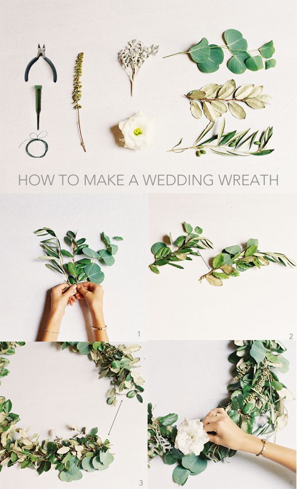 DIY Wedding Ceremonies Wreath