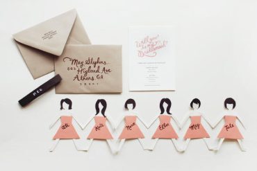 diy bridesmaids cards