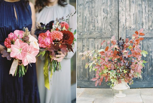Elegant Fall Wedding Bouquets