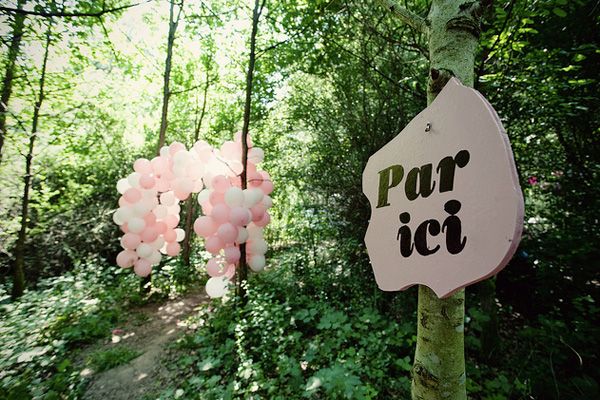 French Forest Wedding Ideas
