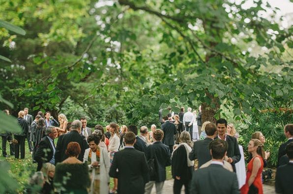 Great Gatsby Wedding Garden Outdoor Ceremony Hopewood Country House Gardens