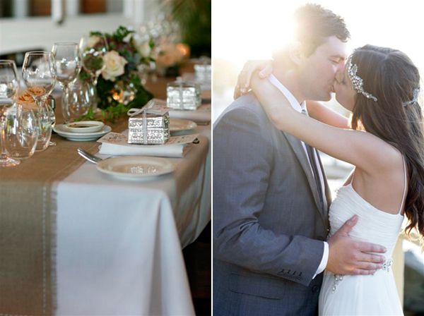 Linen Tablecloth Runner Wedding Ideas