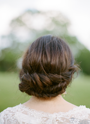 low-braided-chignon-wedding-hairstyles-for-long-hair