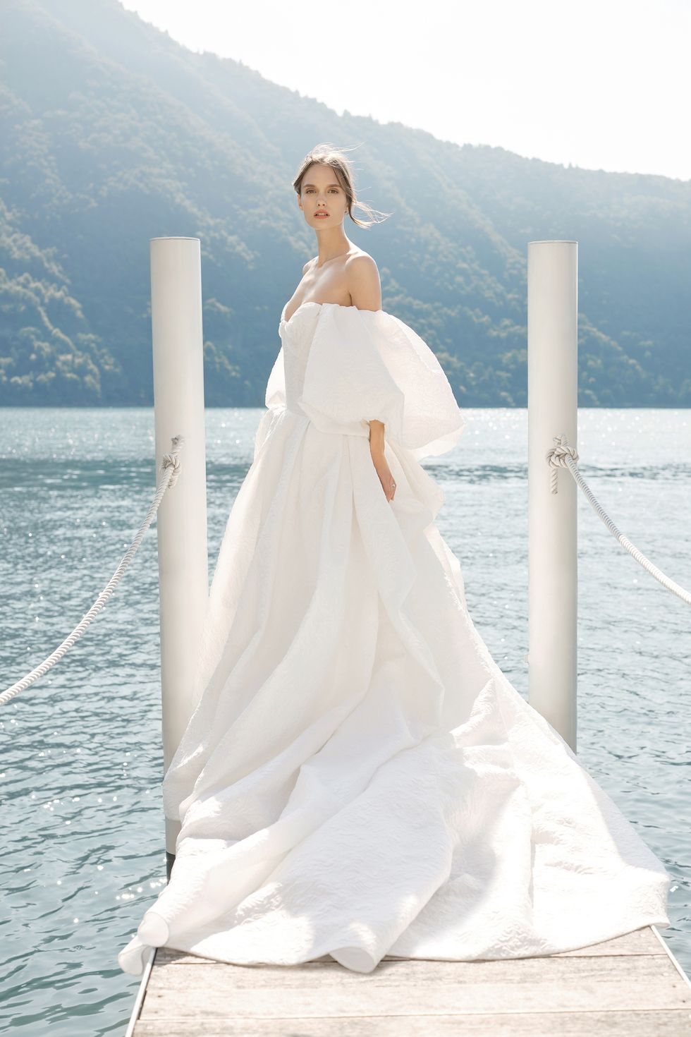 Monique Lhuillier Bridal Wedding Dress Fall 2020