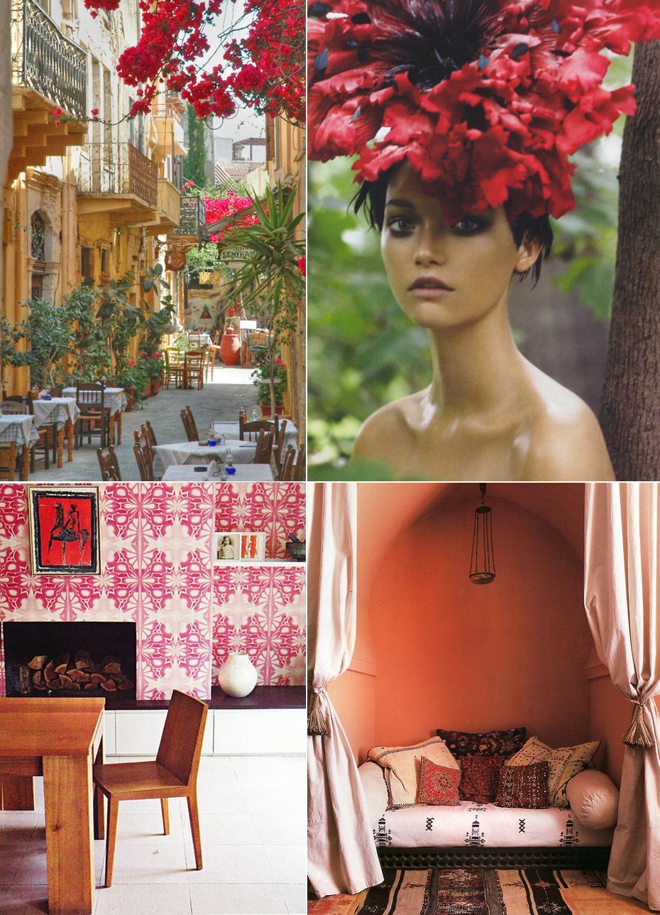Red Pink Coral Inspiration