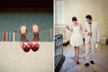 Red Wedding Shoes