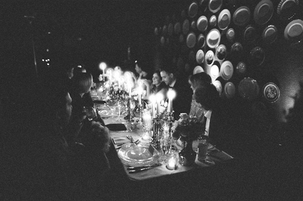 Santa Monica Wedding The Viceroy Reception Candles Silver Table
