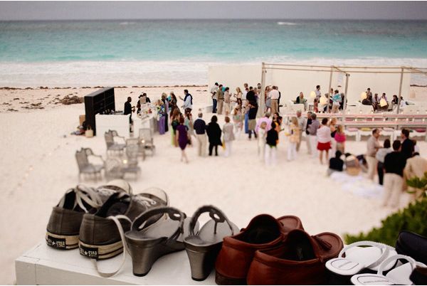Shoes Beach Guests Reception