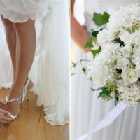 White Elegant Wedding Bouquet