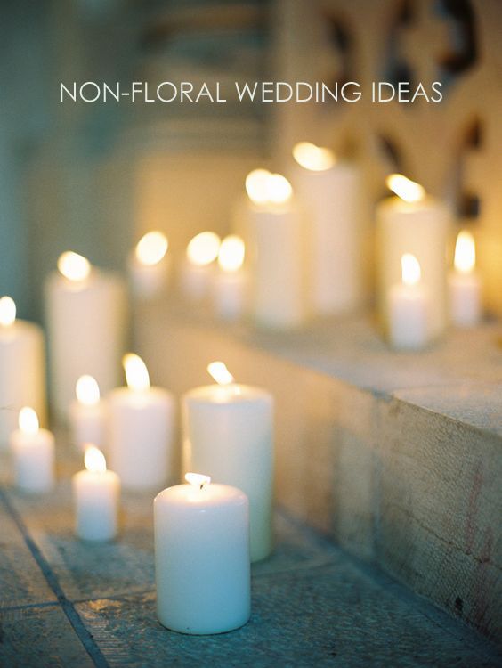 Non-Floral Wedding Decor Ideas 0