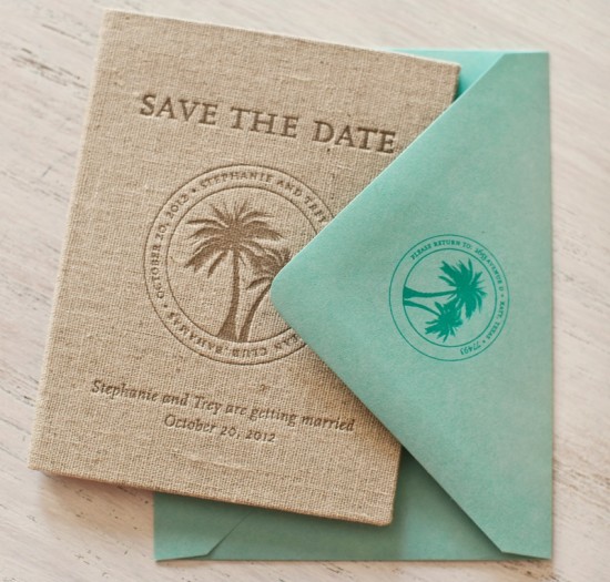 Tropical Destination Save The Date Etiquette Wedding Ideas