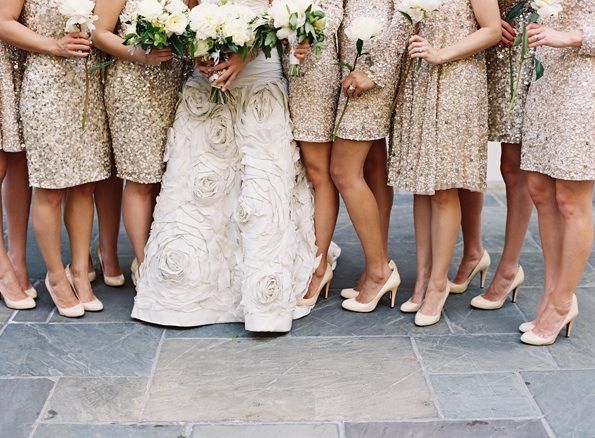 new-orleans-black-tie-wedding-bridesmaid-dresses-gold-wedding-amsale-wedding-dress