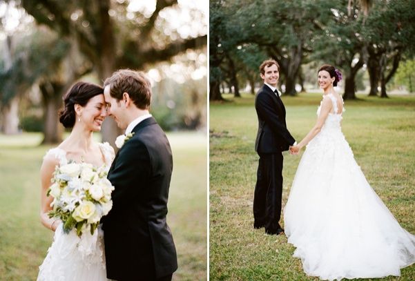 new-orleans-french-quarter-wedding-bride-groom-yellow-white-bouquet