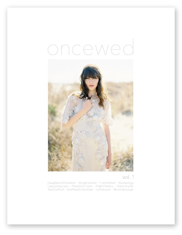 Oncewed Print Magazine Cover Vol 1 Copy
